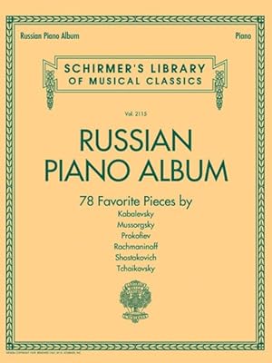 Immagine del venditore per Russian Piano Album : 78 Favorite Pieces venduto da GreatBookPrices