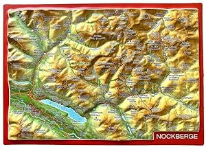 Bild des Verkufers fr Nockberge, Reliefpostkarte zum Verkauf von moluna
