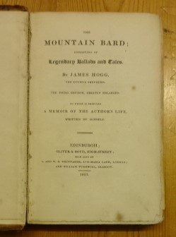 The mountain bard; consisting of legendary ballads and tales. To which is prefixed a memoir of th...