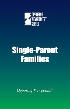 Bild des Verkufers fr Single-Parent Families zum Verkauf von GreatBookPrices