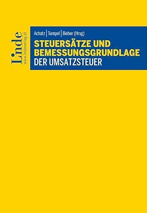 Bild des Verkufers fr Steuersaetze und Bemessungsgrundlage der Umsatzsteuer zum Verkauf von moluna