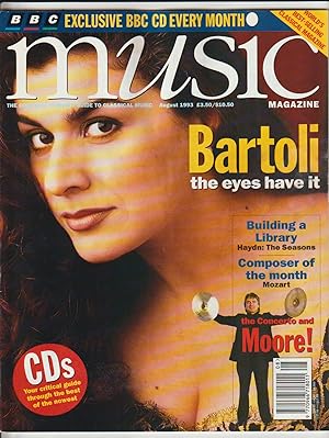 Immagine del venditore per BBC Music Magazine August 1993 Volume 1, Number 12 venduto da Ray Dertz