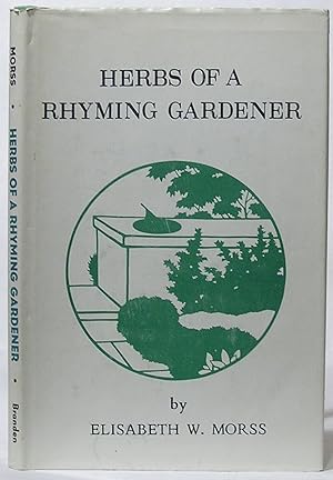 Imagen del vendedor de Herbs of a Rhyming Gardener: With cut-paper silhouettes by the author a la venta por SmarterRat Books