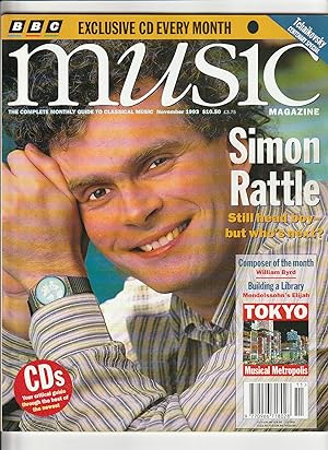 Image du vendeur pour BBC Music Magazine November 1993 Volume 2, Number 3 mis en vente par Ray Dertz