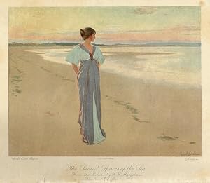 The Seashore after Wm H Margetson,1901 Chromolithograph