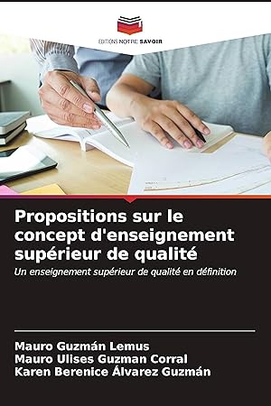 Seller image for Propositions sur le concept d enseignement suprieur de qualit for sale by moluna