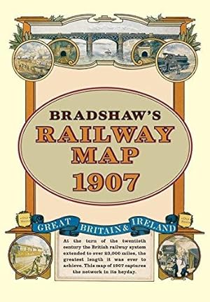 Seller image for Bradshaw's Railway Folded Map 1907 for sale by WeBuyBooks