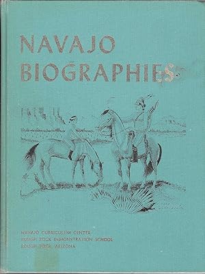 Seller image for Navajo Biographies. Vol. I for sale by BASEMENT BOOKS