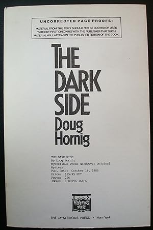 Seller image for The Dark Side for sale by The Bark of the Beech Tree