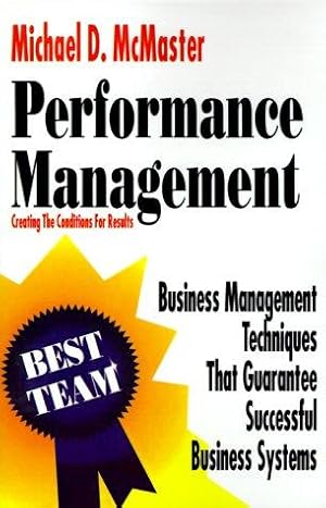 Imagen del vendedor de Performance Management: Creating the Conditions for Results a la venta por WeBuyBooks