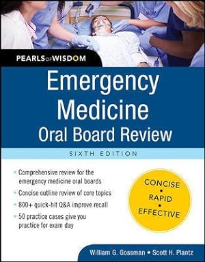 Immagine del venditore per Emergency Medicine : Oral Board Review venduto da GreatBookPricesUK