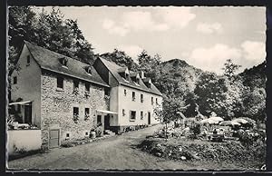 Bild des Verkufers fr Ansichtskarte Roes bei Forst, Gaststtte-Pension zur Roeser Mhle H. Dietrich mit Garten zum Verkauf von Bartko-Reher