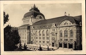 Ansichtskarte / Postkarte Freiburg im Breisgau, neues Stadt-Theater