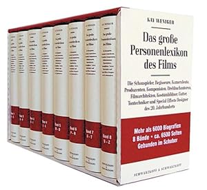 Imagen del vendedor de Das grosse Personenlexikon des Films. 8 Bnde. a la venta por Versandantiquariat Felix Mcke