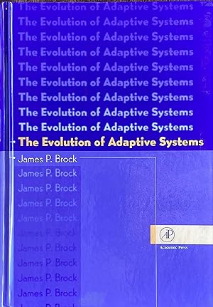 Seller image for The evolution of adaptive systems for sale by Acanthophyllum Books