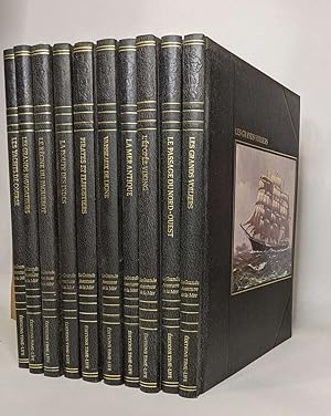 10 volumes issus de la collection "La grande aventure de la mer ": titres voir description