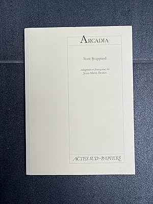 Bild des Verkufers fr Arcadia - Adaptation Francaise de Jean-Marie Besset zum Verkauf von Mungobooks