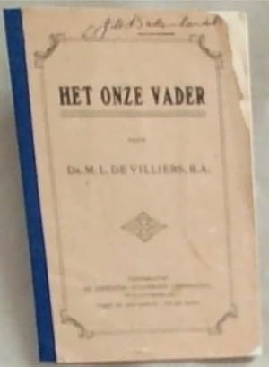Seller image for Het Onze Vader for sale by Chapter 1