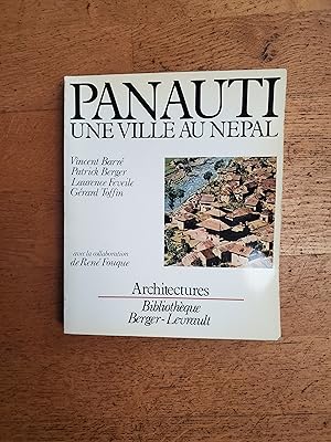 Imagen del vendedor de PANAUTI. Une ville au Npal. a la venta por Librairie Sainte-Marie