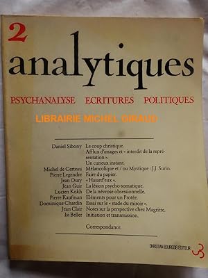 Analytiques n°2