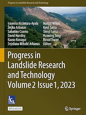 Imagen del vendedor de Progress in Landslide Research and Technology, Volume 2 Issue 1,2023 a la venta por moluna