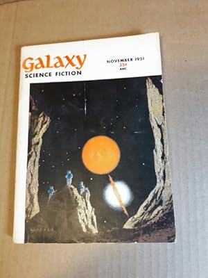 Galaxy Science Fiction - November 1951 - Featuring The Puppet Masters (conclusion) by Robert A. H...