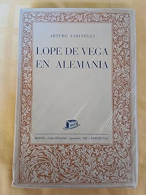 LOPE DE VEGA EN ALEMANIA