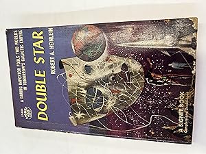 Rare DOUBLE STAR by Robert A. Heinlein, Signet #S1444, Vtg Paperback, 1st Ptg, 1957 [Paperback] R...