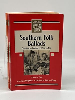 Bild des Verkufers fr Southern Folk Ballads Volumes 1 and 2 Set zum Verkauf von True Oak Books