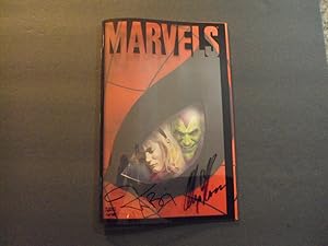 Marvels Bk 4 Of 4 Modern Age Marvel Comics Signed Alex Cross/Kurt Busiek