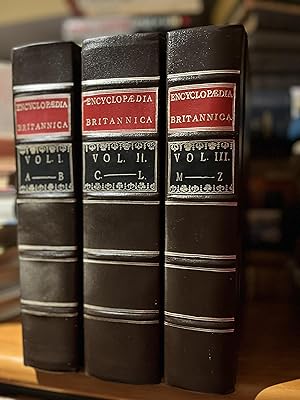 Authentic Replica of the First Edition of the Encyclopedia Britannica, 1768-1771 (Three Volume Fa...