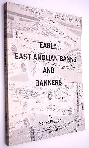 Seller image for Early East Anglian Banks And Bankers for sale by Dodman Books