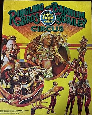 Image du vendeur pour Ringling Bros. and Barnum & Bailey Circus Proudly Presents the 109th Edition of The Greatest Show on Earth mis en vente par Antique Mall Books