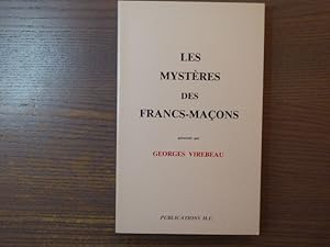 Image du vendeur pour Les Mystres des Francs-Maons. mis en vente par Tir  Part