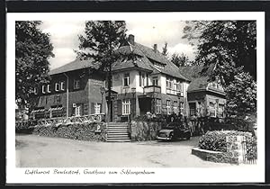 Bild des Verkufers fr Ansichtskarte Bendestorf, Gasthaus zum Schlangenbaum zum Verkauf von Bartko-Reher