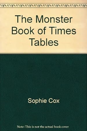 Bild des Verkufers fr The Monster Book of Times Tables zum Verkauf von WeBuyBooks