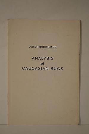 Seller image for Analysis of Caucasian Rugs for sale by Lavendier Books