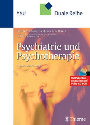 Bild des Verkufers fr Psychiatrie und Psychotherapie, mit Patientengesprchen auf Video-CDROM zum Verkauf von grunbu - kologisch & Express-Buchversand