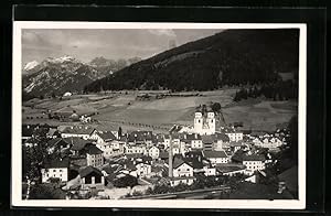 Bild des Verkufers fr Ansichtskarte Steinach am Brenner, Ortsansicht mit Johann Kirchebner Lederfabrik zum Verkauf von Bartko-Reher