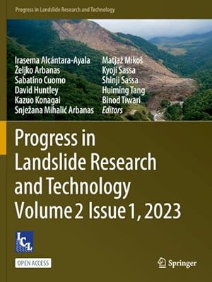 Imagen del vendedor de Progress in Landslide Research and Technology, Volume 2 Issue 1, 2023 a la venta por BuchWeltWeit Ludwig Meier e.K.