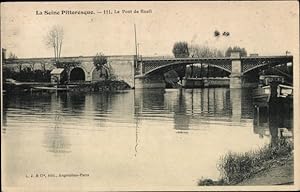 Ansichtskarte / Postkarte Rueil Hauts-de-Seine, Le Pont