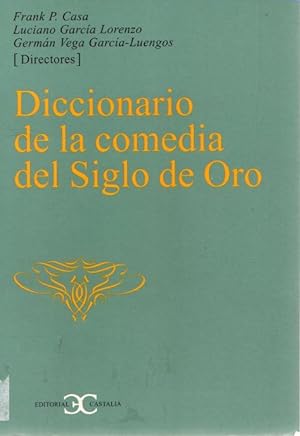 Seller image for Diccionario de la comedia del Siglo de Oro . for sale by Librera Astarloa