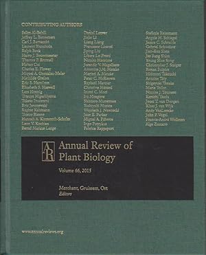 Bild des Verkufers fr Annual Review of Plant Physiology and Plant Molecular Biology: 2015 - Volume 66. (Annual Review of Plant Biology, Band 66) zum Verkauf von Bcher bei den 7 Bergen