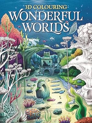 Image du vendeur pour 3D Colouring: Wonderful Worlds (Adult Colouring Book) mis en vente par WeBuyBooks