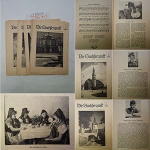 Die Sachsenpost. Folge 63 / 69 / 71 / 72 (Januar - Oktober) 1944 / 4 Hefte * a n g l o a m e r i ...