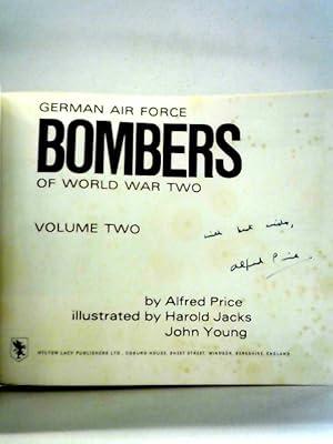 Image du vendeur pour German Bombers Of World War Two: Volume Two mis en vente par World of Rare Books