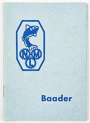 Nordischer Maschinenbau Rud. Baader, Lübeck: Maschinen für die Fischindustrie. -