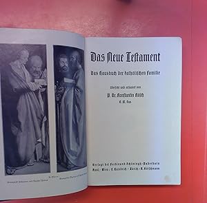 Bild des Verkufers fr Das Neue Testament - Das Hausbuch der katholischen Familie zum Verkauf von biblion2