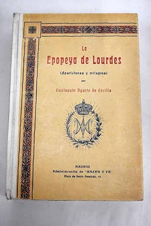 Imagen del vendedor de La epopeya de Lourdes a la venta por Alcan Libros