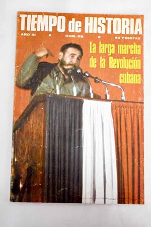 Immagine del venditore per TIEMPO DE HISTORIA. AO III, N.25:: Viva Puerto Rico yanki!; ?La espada negra?: Una fotonovela de la Historia; Canciones para antes de una ruptura; ?Julio Csar? y la lucha por el poder; Al-Andalus: Hace mil aos; ?Negaciones?: Nuevo instrumento crtico; El carlismo gallego; La Enseanza durante la II Repblica; A los sesenta aos de su nacimiento: La subversin dadasta; Espaa 1946; En las sombras de la ?guerra fra?: Gehlen, ?maestro de espas?; Esplendor y decadencia de Monforte de Lemos; En el centenario de su nacimiento: La poesa antiseorial de Ramn Cabanillas; Padre de la novela ertica espaola: Por qu se suicid Felipe Trigo?; Noticia de Felipe Trigo; 1876-1973: Pau Casals, un msico y una actitud; Al final de una gloriosa conmemoracin: La Institucin Libre de Enseanza; Me venduto da Alcan Libros